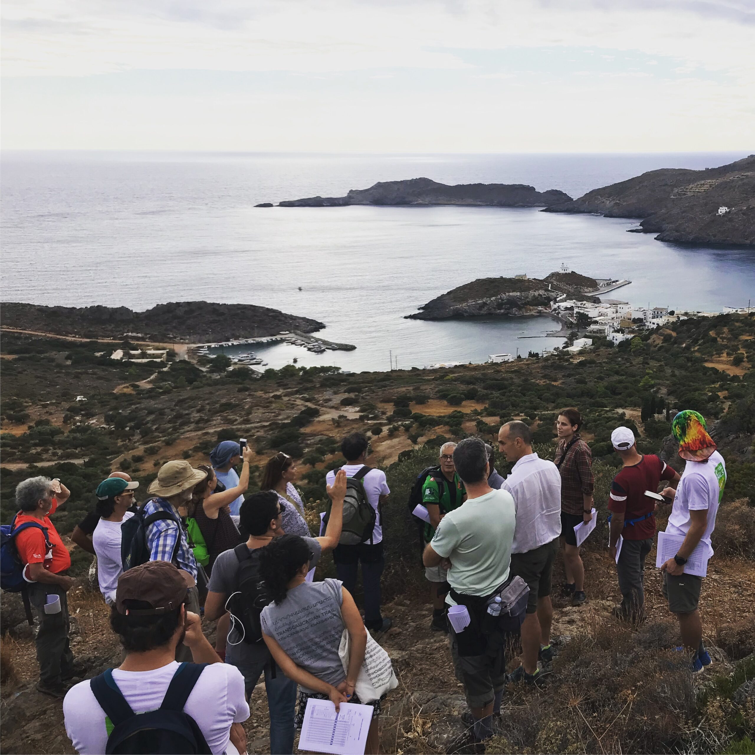 GFT Assessors evaluating a coastal trail